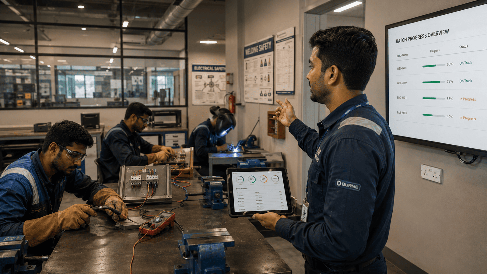 Verified competency before site entry